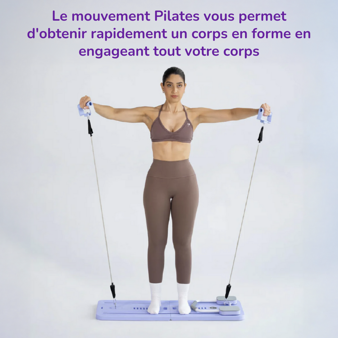 Planche portative 5-en-1 pour Pilates et entraînement abdominal