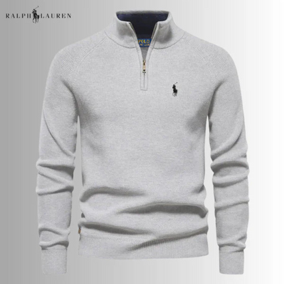 Ralph Lauren - Pull zippé premium pour hommes