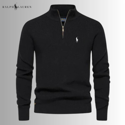 Ralph Lauren - Pull zippé premium pour hommes