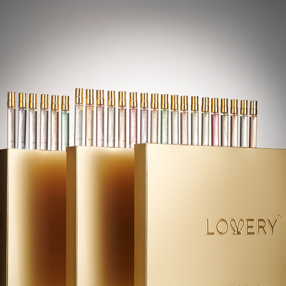 Calendrier de l'Avent lovery 2024 - Coffret de 24 parfums pour femmes et hommes