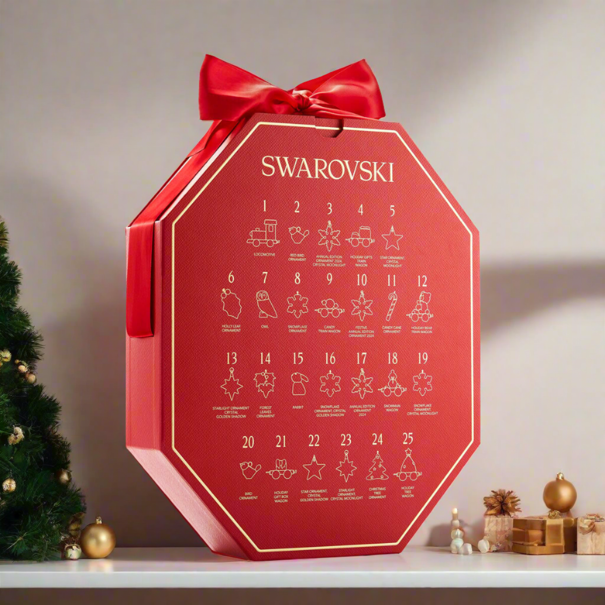 Calendrier de l'Avent en cristal Swarovski Edition 2024!